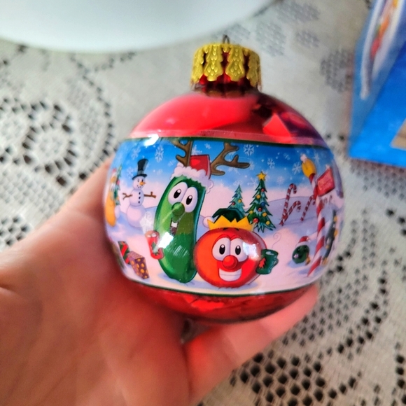 Veggietales christmas ornament 2025